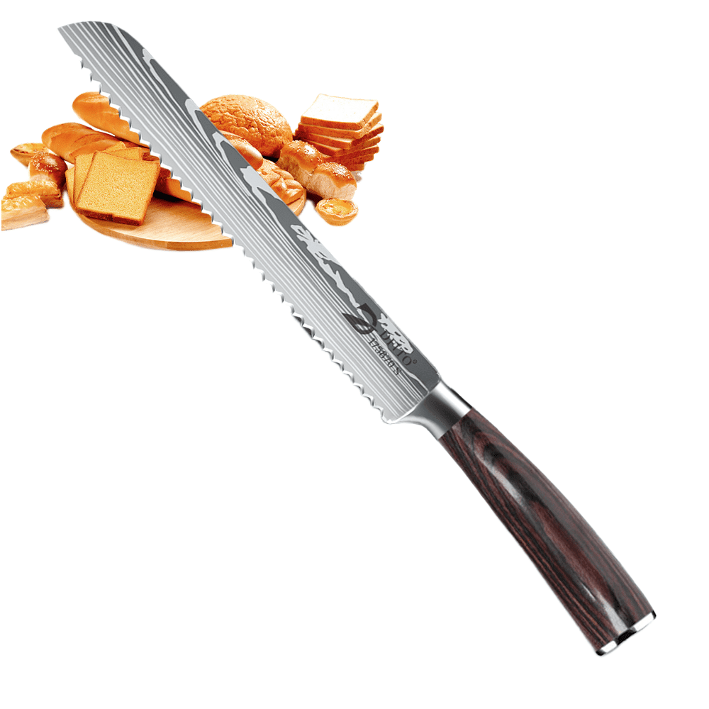 Bread Knife,8inch Ultra Sharp Serrated Knife