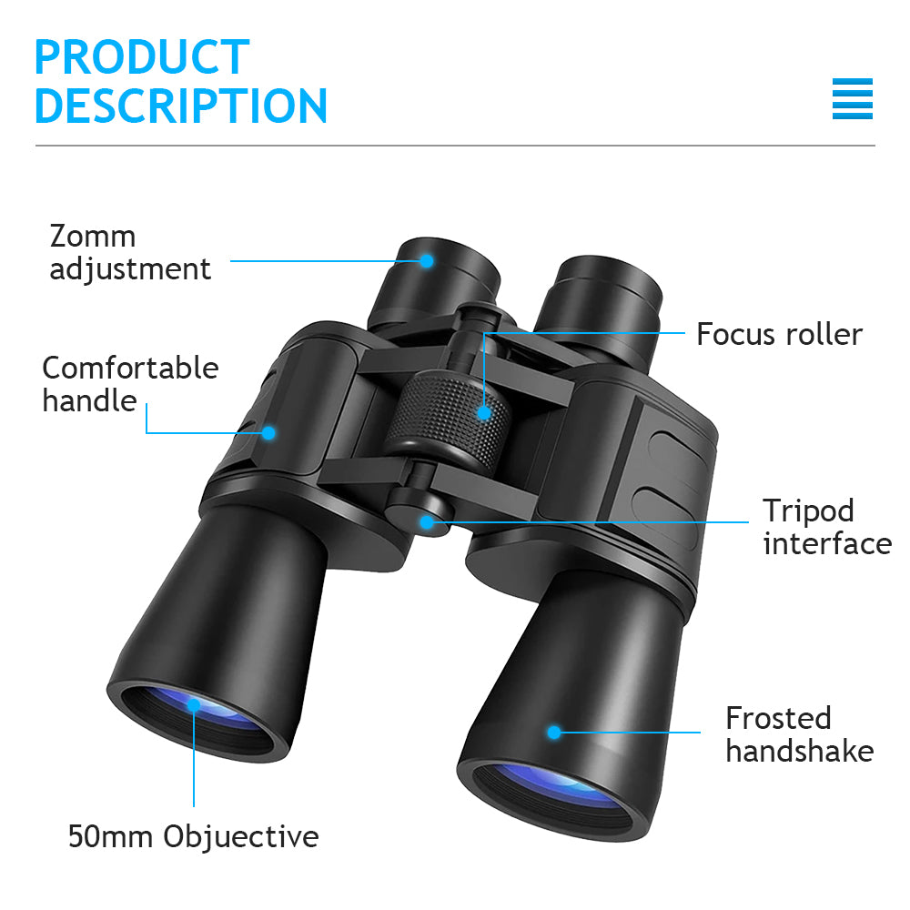 DFITO 180X100 Binoculars for Kids Beginners Adults, Refractor Telescope with with BAK4 Prism FMC Lens