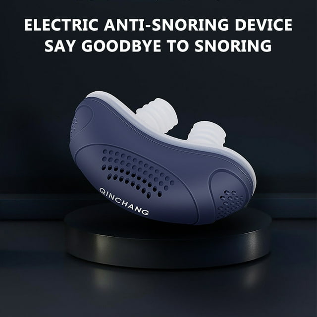 Micro Electric CPAP Noise Anti Snoring Device Sleep Apnea Stop Snore Aid Stopper