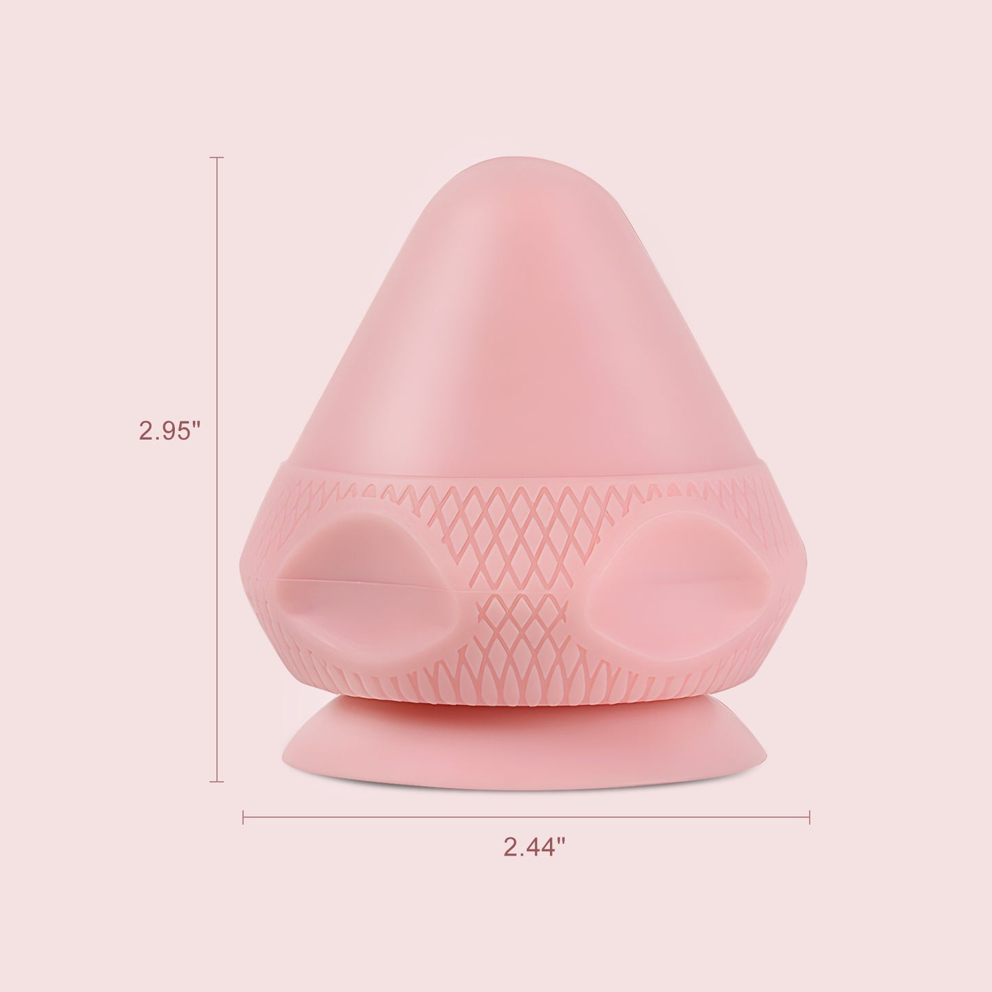 Mountable Massage Therapy Tool - Multi-Surface Suction Cup Wall Massage Tool for Sore Muscles, Myofascial Release, Stress Relief, Trigger Point and Deep Tissue Massage