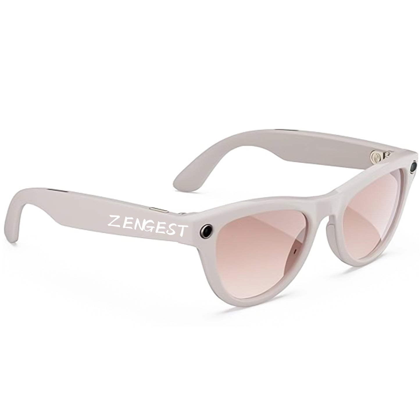 Smart Glasses, zengest Polarized Bluetooth Sunglasses, Built-in Mic & Speakers, Voice Assistant, UV Protection Audio Sun Glass