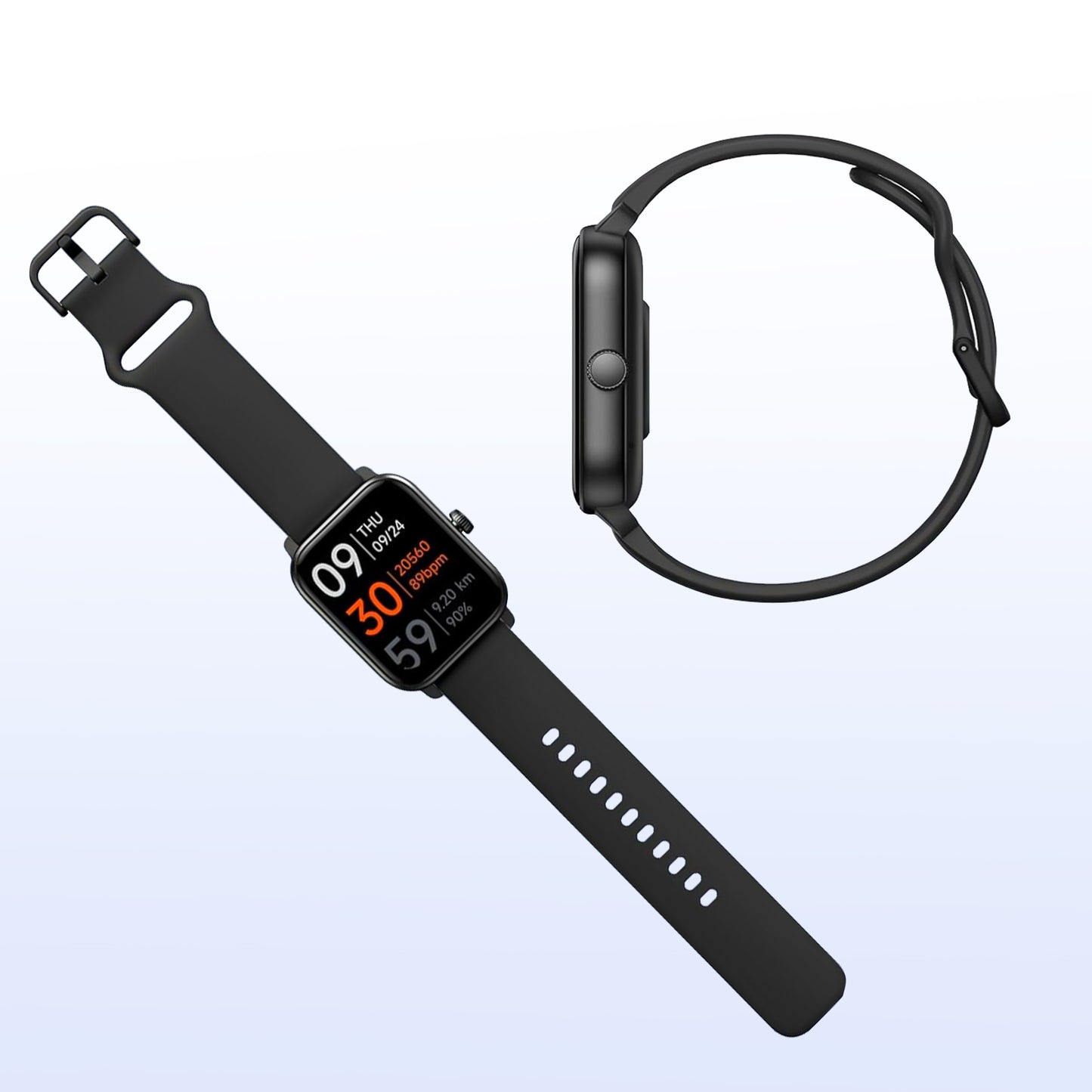 Smart Watch, zengest Fitness Tracker with Heart Rate Monitor, Blood Oxygen, Sleep Tracking, 1.5 Inch Touchscreen Smartwatch for Android iOS Swimming Waterproof Pedometer Step Calories Tracker for Women Men