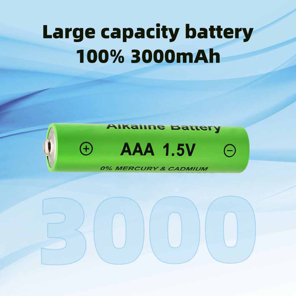 DFITO 1.5V Alkaline AA Rechargeable Battery Cell, 16PCS
