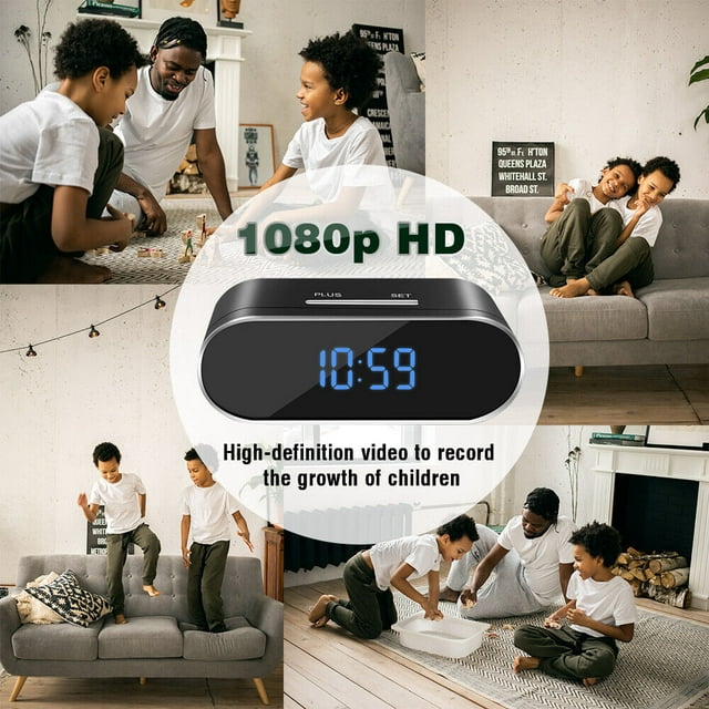 DFITO Camera HD 1080P Wifi Wireless Home Security Camera with Night Vision Security Alarm