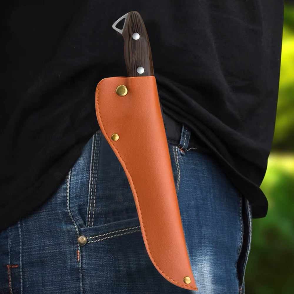 3PCS Butcher Knife Set Hand Forged chef knife Boning Knife