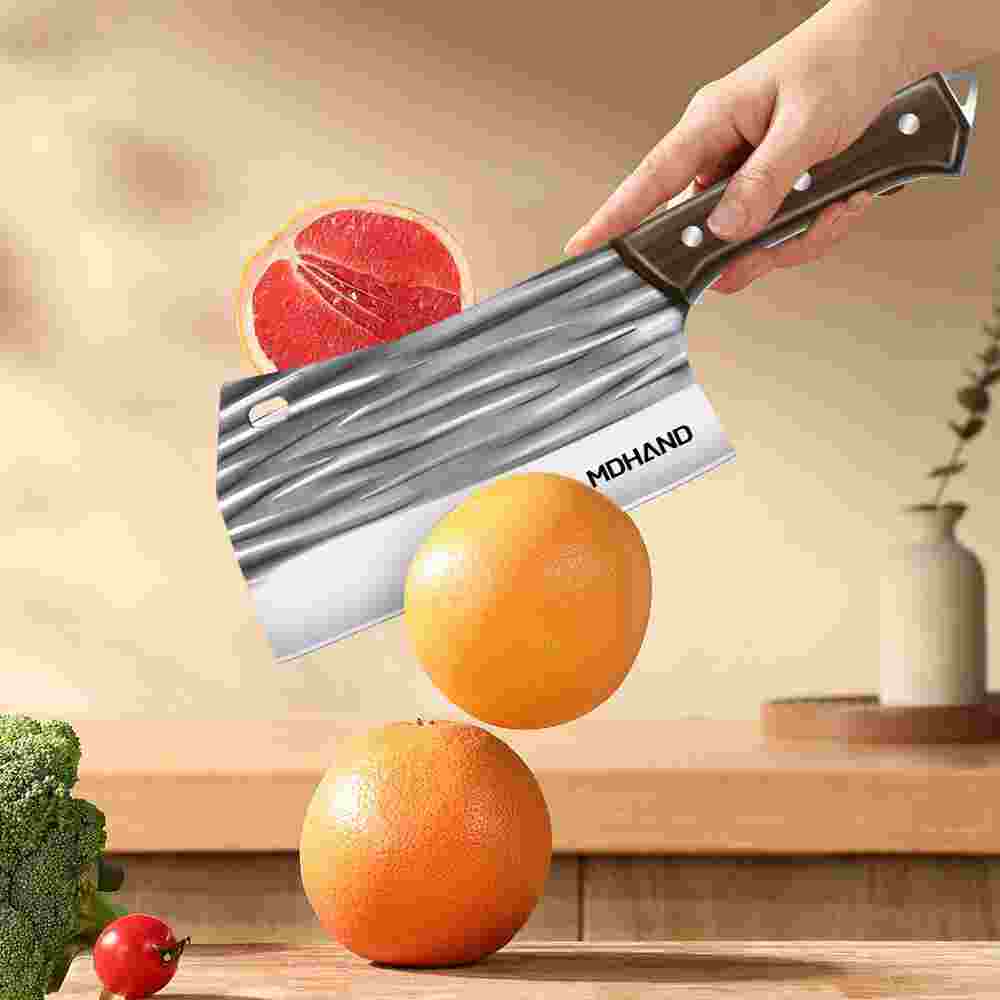 7 Inch High Carbon Stainless Steel Sharp Kitchen Knife with Ergonomic Handle