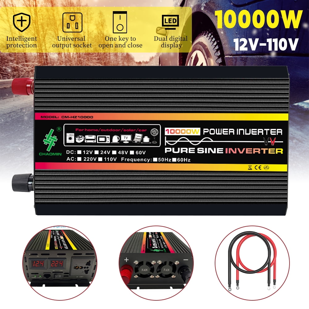 DFITO 10000Watt Car Power Inverter Pure Sine for Wave Solar Inverter