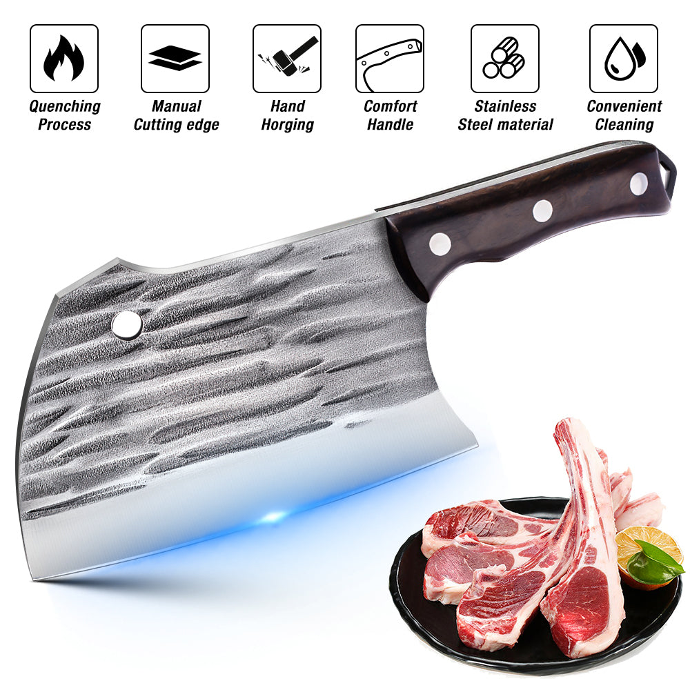 DFITO Handmade Forged Meat Cleaver