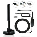 TV Antenna -DFITO Indoor/Outdoor Digital Antenna Up 150 Miles Range, Free Local Channels Support DTMB，ISDB,DVB-T,DMB-T