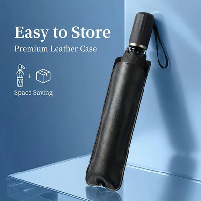 DFITO Umbrella Car Windshield Sun Shade for Cars & Trucks, UV Protection Heat Insulation, Large 57" x 31", Silver