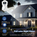 Security Camera with Dual Lens,DFITO 360° 2K Security Cameras Wireless WiFi Light Socket Bulb Security Camera with Color Night Vision