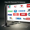 TV Antenna -DFITO Indoor/Outdoor Digital Antenna Up 350 Miles Range, Support 4K 1080p All Television Outdoor Smart TV