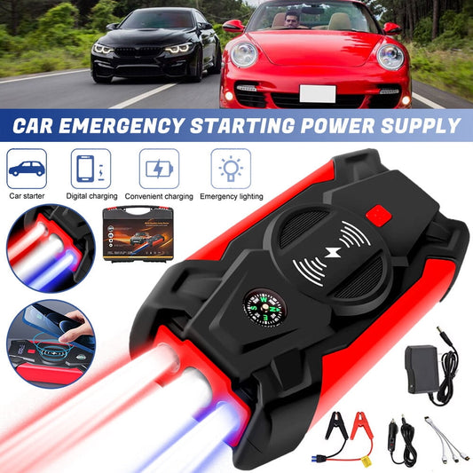 Jump Starter with 10W Wireless Charger,20000mAH Battery Jump Starter,DFITO 1200A Peak 12V Jump Box Car Battery Jumper with 4 LED Modes