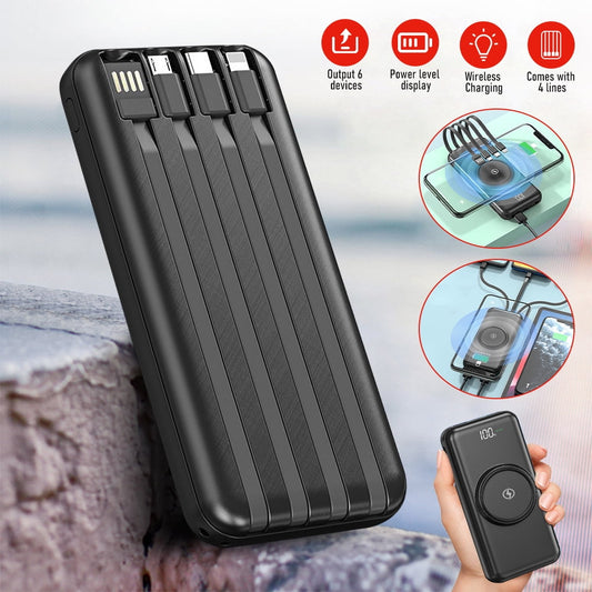 DFITO Power Bank Backup Fast Portable Charger External Battery,10000mAh