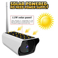 Solar Security Camera Wireless, DFITO 1080P HD Video Solar Powered IP Cameras for Home Security