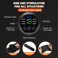 Wireless Ab Belt Abdominal Muscle Toner, EMS Smart Fitness Belt, Portable Ab Stimulator with 6 Modes 15 Intensity Levels Toning Belt, Fitness Workout Equipment for Men Women