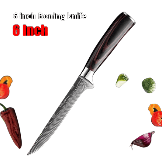 Boning & Fillet Knife ¨CDfito 6" Deboning Knife, Perfect for Meat Trimming ¨C Razor Sharp Blade from High Carbon Steel