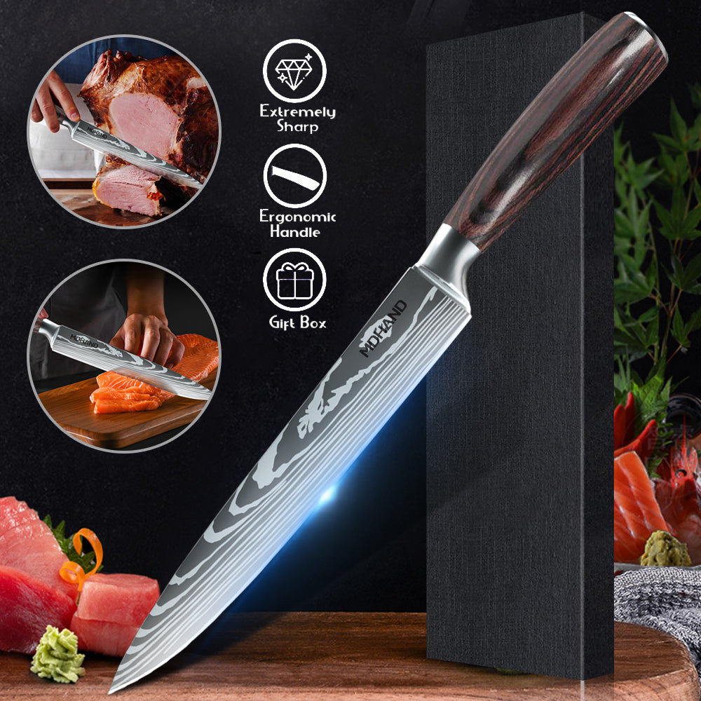 Küchenmesser, DFITO Professionelles Kochmesser, Edelstahl