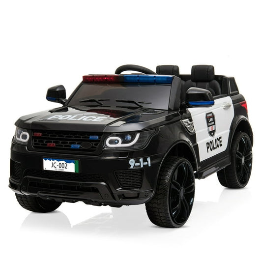 Kids Ride on Toys Police Car, DFITO 12 Volt Ride on Cars with Remote Control,Battery Powered Electric Vehicles