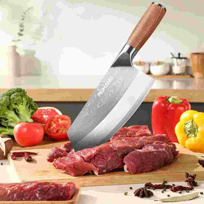 Handgemachtes Damastmesser - Geschmiedete Klinge, Hochkohlenstoffstahl, Ergonomischer Griff mit Premium-Geschenkbox