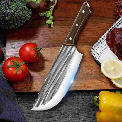 7 Inch High Carbon Stainless Steel Sharp Kitchen Knife with Ergonomic Handle