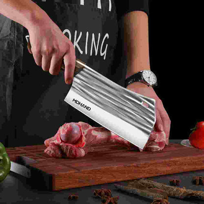 7 Inch High Carbon Stainless Steel Sharp Kitchen Knife with Ergonomic Handle