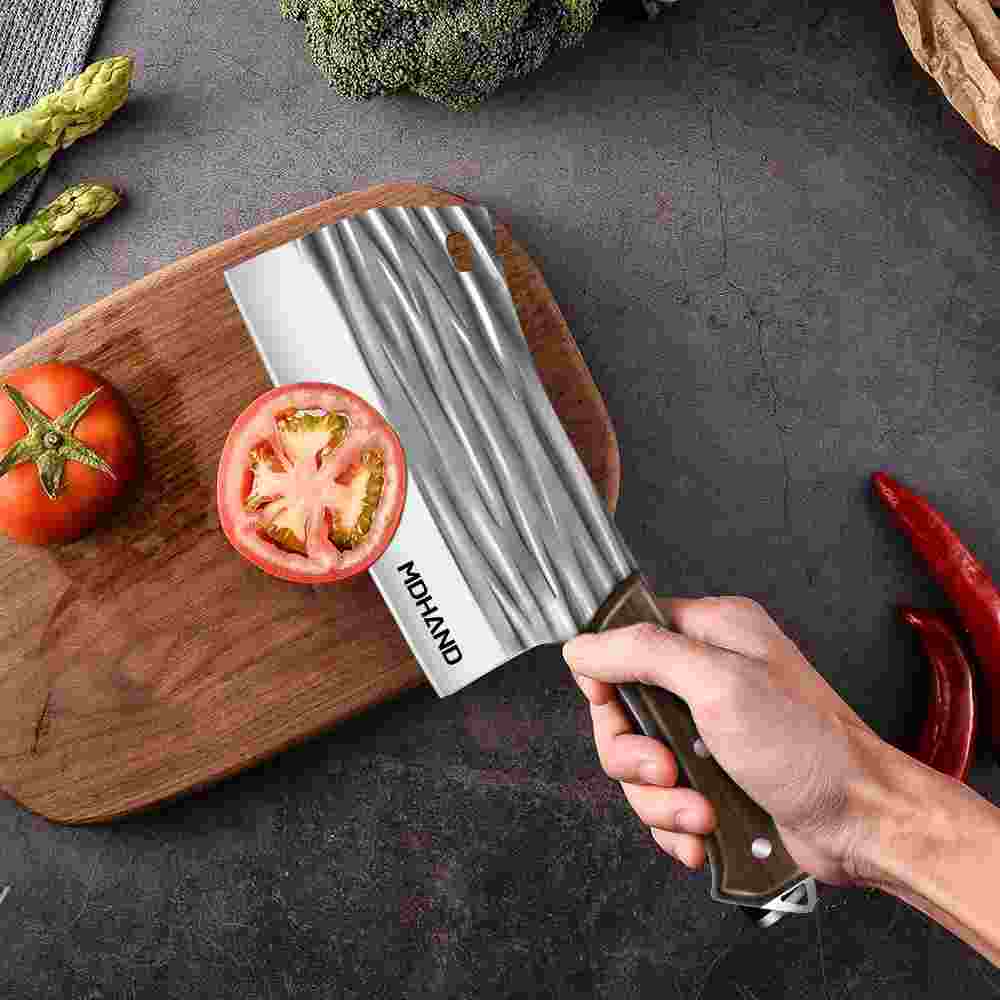7 Inch High Carbon Stainless Steel Sharp Kitchen Knife with Ergonomic Handle