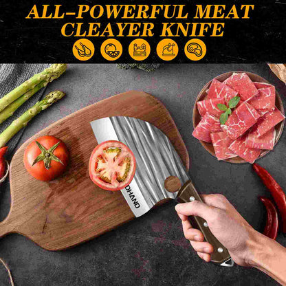 7 Inch High Carbon Stainless Steel Sharp Kitchen Knife with Ergonomic Handle