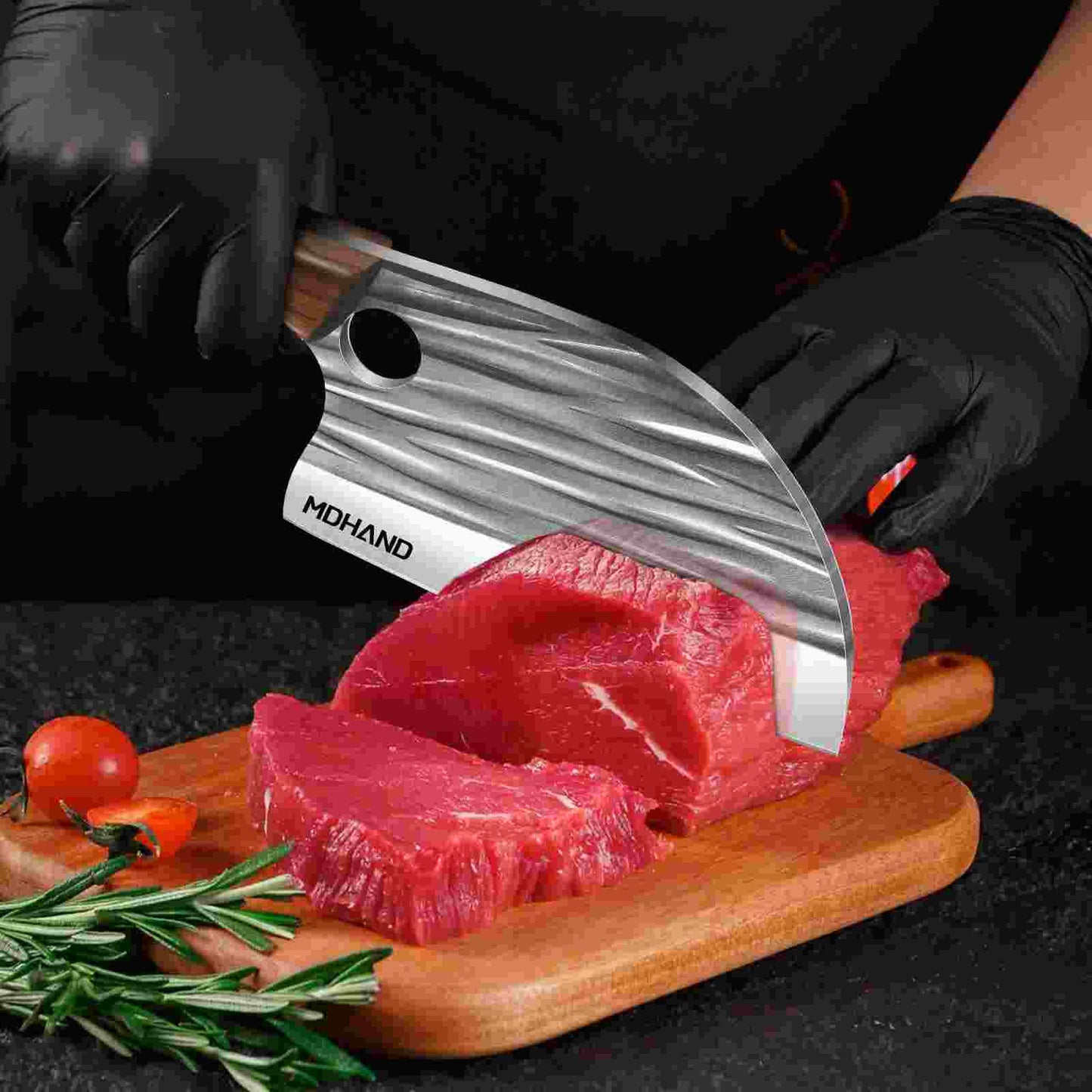 7 Inch High Carbon Stainless Steel Sharp Kitchen Knife with Ergonomic Handle