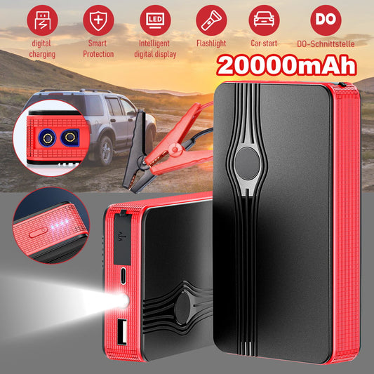 Portable KE-4 Car Jump Starter Booster Jumper Box 20000mAh Power Bank Battery Charger