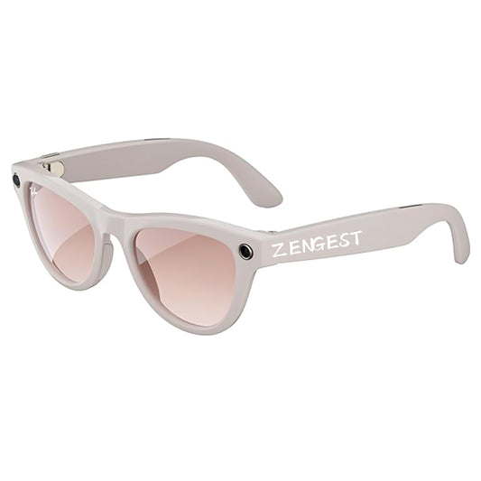 Smart Glasses, zengest Polarized Bluetooth Sunglasses, Built-in Mic & Speakers, Voice Assistant, UV Protection Audio Sun Glass
