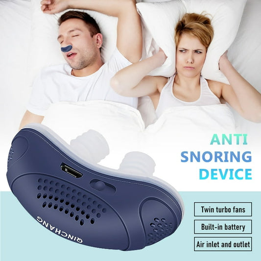 Anti Snoring Devices,DFITO Micro Electric CPAP Noise Stop Snoring Devices Work for Men Women