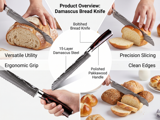 Küchenmesser, professionelles, langlebiges Kochmesser, rostfreier Kohlenstoffstahl