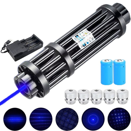 Long Range Blue Laser Pointer High Power,DFITO Material Upgrade Laser Pointer Pen Blue Lazer Pointer Rechargeable for Hiking