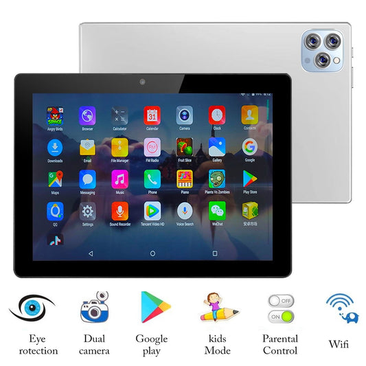 DFITO Kids Tablet 10inch Android 7 Toddler Tablet 2GB RAM 32GB ROM Tablet APP Preinstalled & Parent Control Learning Education Tablet