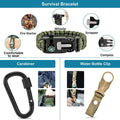 Survival Kit,DFITO 14 in 1 Emergency Survival Gear Kit, Emergency Kit for Outdoor Adventure, Hiking, Gifts for Men Women