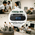 HD 1080P WiFi Alarm Clock Camera with Night Vision/Motion Detection/Loop Recording Wireless Security Camera,Monitor Video Recorder Nanny Cam with 32GB Card