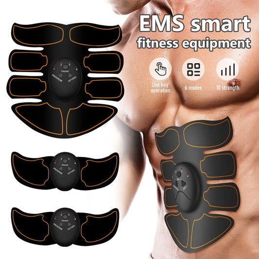 Muscle Trainer Intelligent Abs Stimulator Abdominal with 6 Modes 10 Levels,DFITO Abs Muscle Training Gear Muscle Toner for Men Women