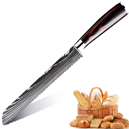 Küchenmesser, professionelles, langlebiges Kochmesser, rostfreier Kohlenstoffstahl