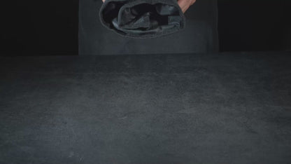 HANDGESCHMIEDETE DAMASTSTAHL CHEFMESSER-SET KÜCHENMESSER MIT LEDERROLLTASCHE