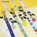 Joecooly Mobile Phone Straps Cute Cartoon Lanyard Keys ID Card Neck Straps For iphone USB Badge Holder DIY Hang Rope Lanyards