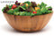Landmore Acacia Round Flair Serving Bowl for Fruits or Salads