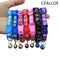 CEALLOE Easy Wear Cat Dog Pet Collar with Bell Adjustable Buckle Dog Collar Cat Puppy Pet Supplies Accessories Small Dog Chihuahua Name