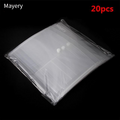 Mayery 50 pcs/set of transparent plastic A5 file folder file bag file bag file paper storage office supplies