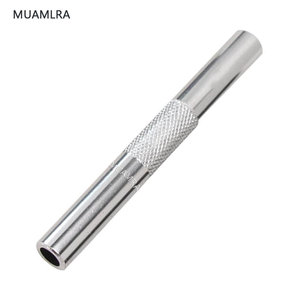 MUAMLRA Sniffer Aluminum Pen Style Snuff Snorter Dispenser Metal Sunff Snorter Hose Tube Smoke Pipe Accessories