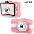 Alanford Child camera HD digital camera 2 inch cute cartoon Camera toys children birthday gift 1600w child toys Camera