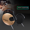 longest Sports Stereo Headphones 3.5mm Headset Ear Hook Bass Earphone For Mp3 Computer Mobile Phone Telephone for Xiaomi iPhone Samsung
