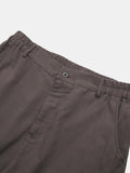 Men's 100% Cotton Wide-leg Casual Pants