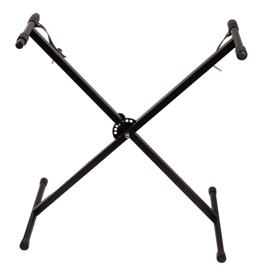 DFITO Single Tube x-Type Keyboard Stand Black, GJ206