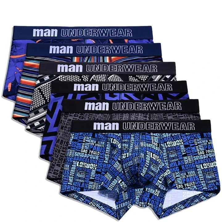 Men's Cotton Underwear With Letters